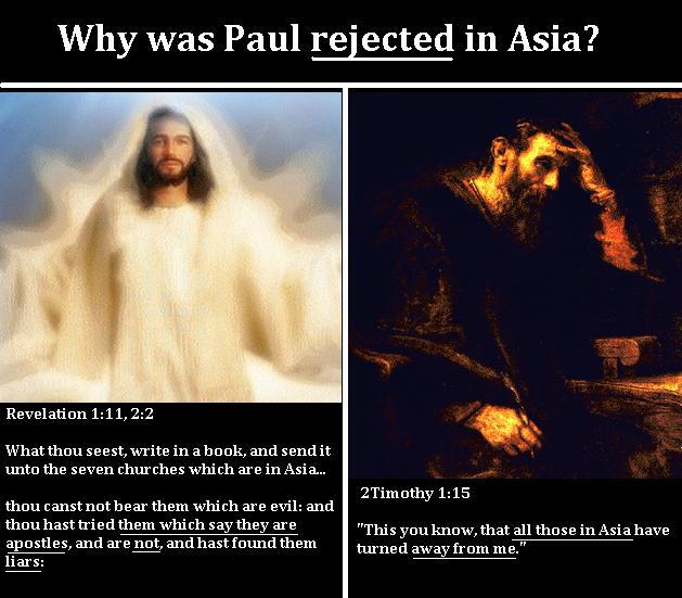 Paul rejected